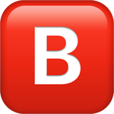 B Button (Blood Type) for Apple iOS 18.4