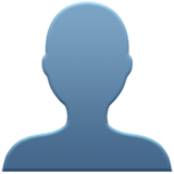 Bust en silueta per Apple iOS 18.4