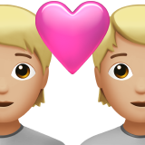 Pár Se Srdcem: Osoba, Osoba, Středně světlý tón pleti pro Apple iOS 18.4