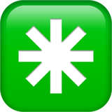 Eight-Spoked Asterisk for Apple iOS 18.4