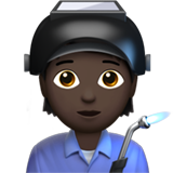 Apple iOS 18.4의 경우 공장 직원: 검은색 피부