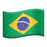 Bendera: Brasil untuk Apple iOS 18.4