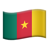 Bandera: Camerun per Apple iOS 18.4