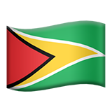 Bandera: Guyana per Apple iOS 18.4