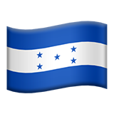 Vlajka: Honduras pro Apple iOS 18.4