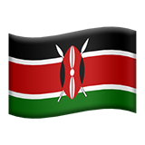 Bandera: Kenya per Apple iOS 18.4