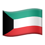 Flag: Kuwait for Apple iOS 18.4