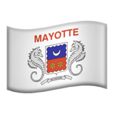 Lippu: Mayotte varten Apple iOS 18.4