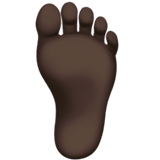 Piede: Carnagione Scura per Apple iOS 18.4