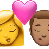 Polibek – žena: bez tónu pleti, muž: střední tón pleti pro Apple iOS 18.4