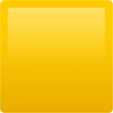 Yellow Square for Apple iOS 18.4