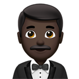 Man in smoking: donkere huidskleur voor Apple iOS 18.4