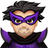 第男超级大坏蛋: 较浅肤色号为第Apple iOS 18.4号