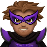 Ketua penjahat lelaki: ton kulit sederhana untuk Apple iOS 18.4