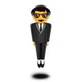 Persona amb vestit levitant per Apple iOS 18.4