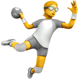 Persona Che Gioca A Pallamano per Apple iOS 18.4