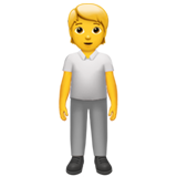 Osoba Stojící pro Apple iOS 18.4