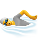 Personne Nageant pour Apple iOS 18.4