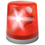 פנס של ניידת משטרה עבור Apple iOS 18.4