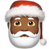 Papai Noel: Pele Morena Escura para Apple iOS 18.4