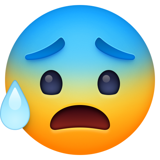 Rosto Ansioso Com Gota De Suor para Facebook 15.0