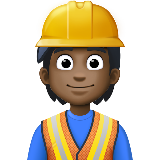 Bouwvakker: donkere huidskleur voor Facebook 15.0