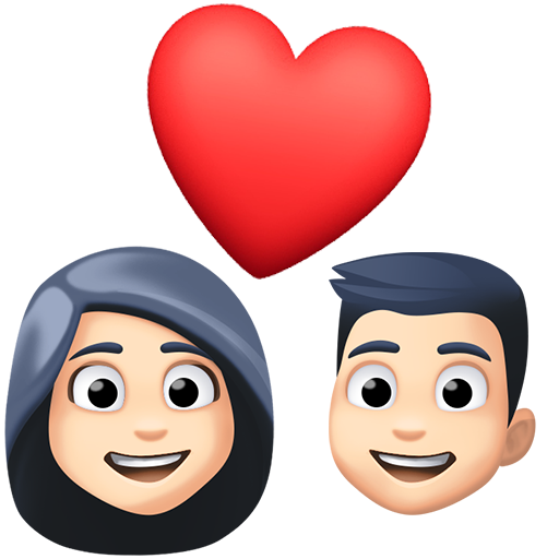 Casal Apaixonado: Pele Clara para Facebook 15.0