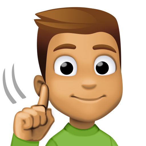 Hluchý muž: Střední odstín pleti pro Facebook 15.0