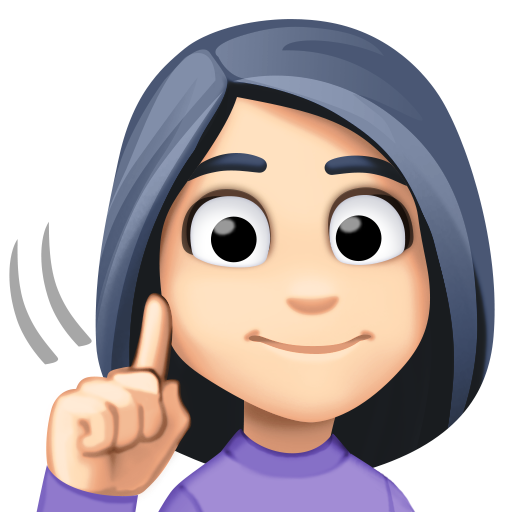 Hörselskada kvinna: ljus hy för Facebook 15.0