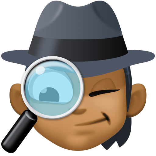 第侦探: 中等-深肤色号为第Facebook 15.0号