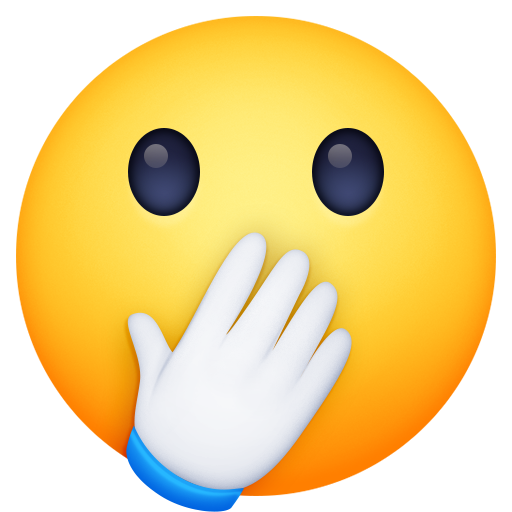 Cara Con Los Ojos Abiertos Y La Mano Sobre La Boca para Facebook 15.0