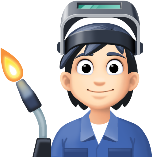 Εργάτης εργοστασίου: ανοιχτόχρωμος τόνος δέρματος για Facebook 15.0