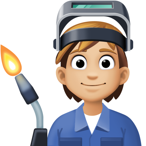 Persona Che Lavora In Fabbrica: Carnagione Abbastanza Chiara per Facebook 15.0