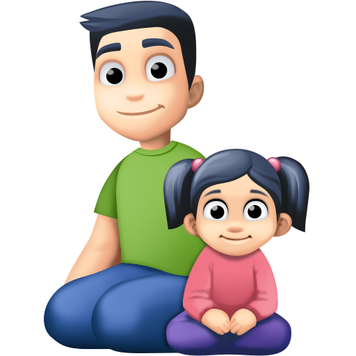 Οικογένεια - Άνδρας: Ανοιχτόχρωμη επιδερμίδα, Κορίτσι: Ανοιχτόχρωμη επιδερμίδα για Facebook 15.0