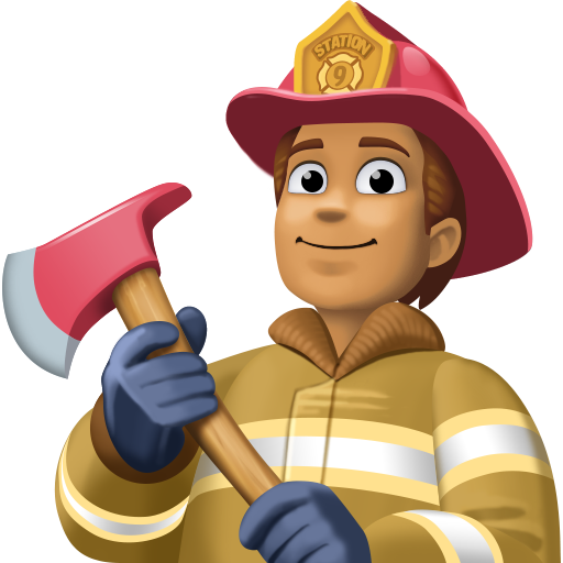 לוחם/ת אש: גוון עור בינוני עבור Facebook 15.0