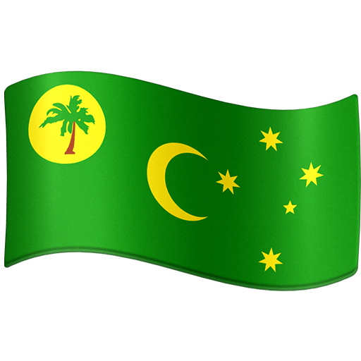 Vlajka: Kokosové (Keelingovy) ostrovy pro Facebook 15.0