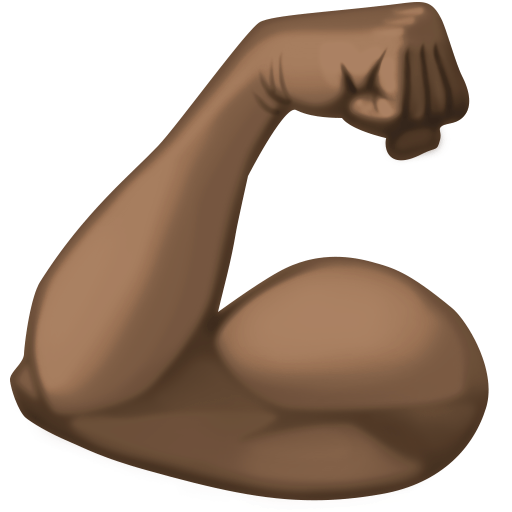 Bicipite: Carnagione Scura per Facebook 15.0