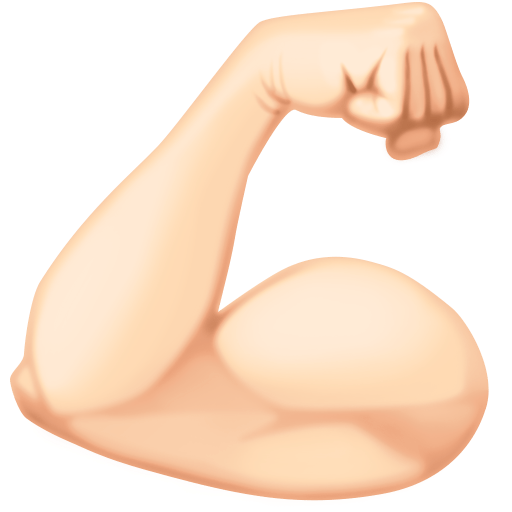 Bíceps flexionats: pell clara per Facebook 15.0