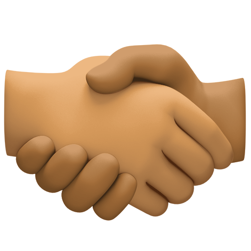 Podání ruky: Střední odstín pleti, Středně tmavý odstín pleti pro Facebook 15.0