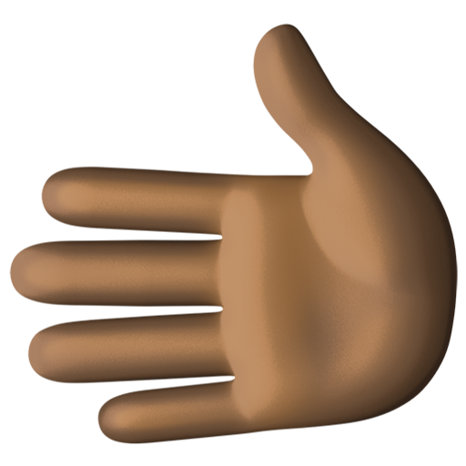 Hånd Til Venstre: Mørk Teint for Facebook 15.0