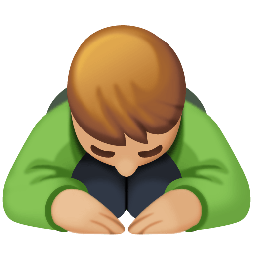 Home inclinat: pell mitjana-clara per Facebook 15.0