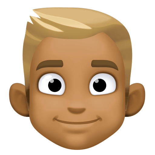 Άντρας: μεσαίος-σκούρος τόνος δέρματος, ξανθά μαλλιά για Facebook 15.0