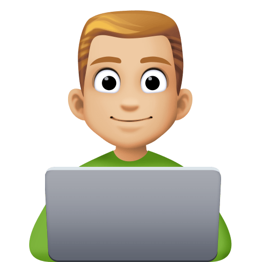 Άντρας τεχνολόγος: μεσαίος-ανοιχτόχρωμος τόνος δέρματος για Facebook 15.0