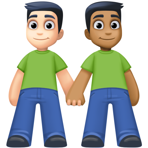 Menn som leier: hudtype 1–2, hudtype 5 for Facebook 15.0