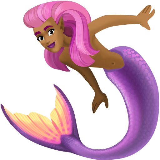 Sirena Donna: Carnagione Abbastanza Scura per Facebook 15.0