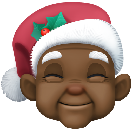 Mx Claus: tumma ihonväri varten Facebook 15.0