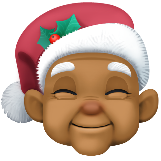 Mx Claus: Keskitumma ihonväri varten Facebook 15.0