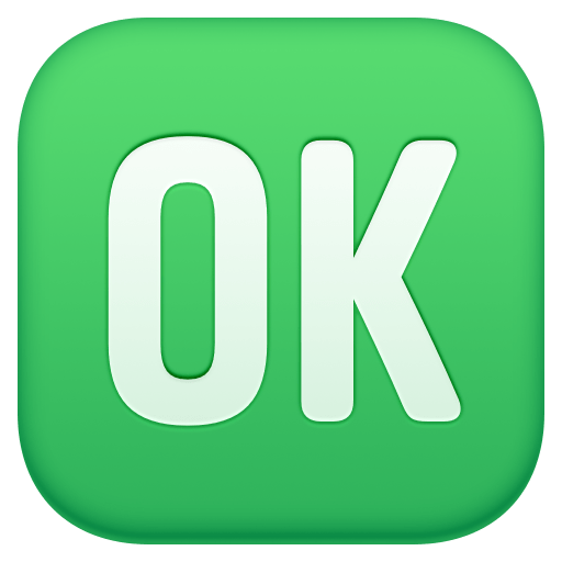 לחצן OK עבור Facebook 15.0