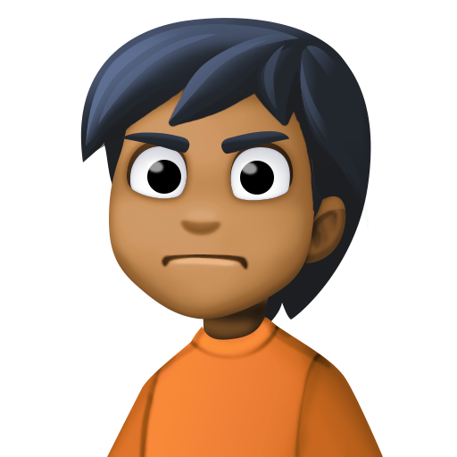 Zamračená osoba: Středně tmavý odstín pleti pro Facebook 15.0