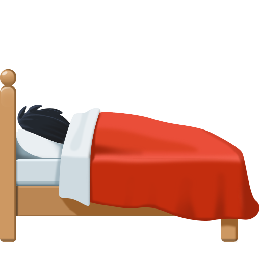 Person i seng: medium til mørk teint for Facebook 15.0